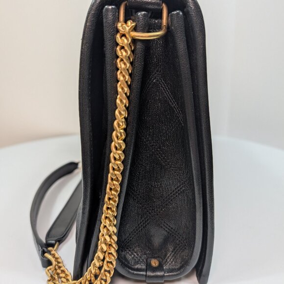 Saint Laurent YSL Black Quilted Leather Niki Shoulder Bag - Picture 4 of 16